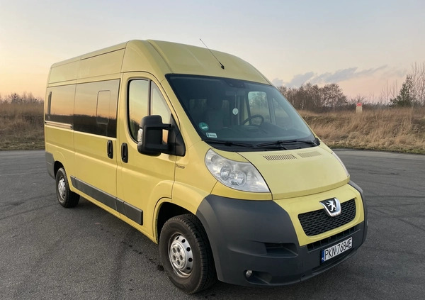 Peugeot Boxer cena 53800 przebieg: 250957, rok produkcji 2012 z Konin małe 596